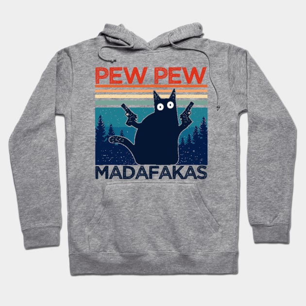 Pew Pew Cat Hoodie by CRE4TIX